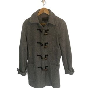 Banana Republic Wool Coat Ladies Sz Small Grey 2010